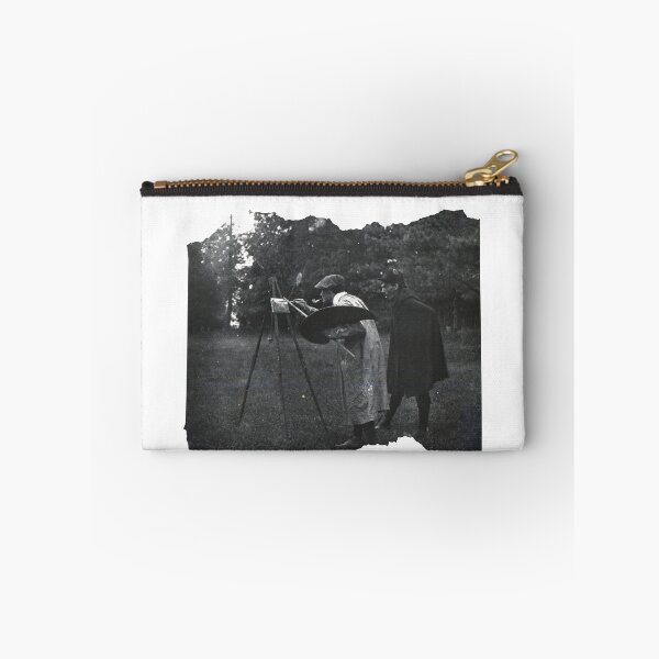 Item preview, artists in plein air and having a bit of fun designed and sold by im-a-librarian.