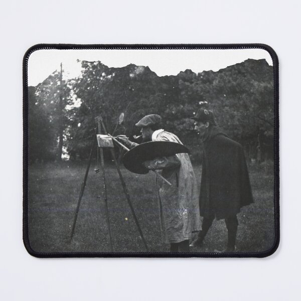 Item preview, artists in plein air and having a bit of fun designed and sold by im-a-librarian.