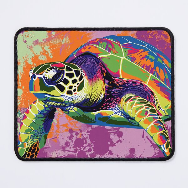 Item preview, Turtle pop art designed and sold by oheslop.