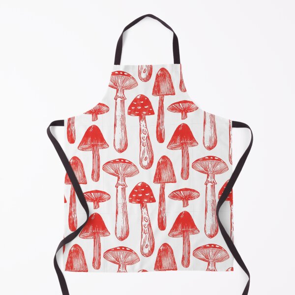 Item preview, Red mushrooms designed and sold by Artlizzard.