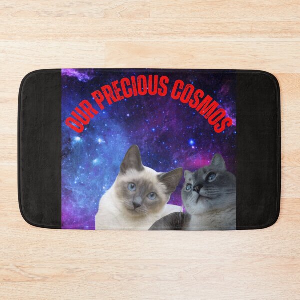 Item preview, "Cosmic Harmony: Dual Cat Galaxy Art  designed and sold by Mrpalaad.