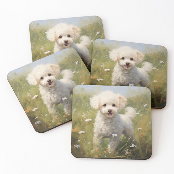 Item preview, Portrait of a Bichon Frise designed and sold by Samuelsboro.
