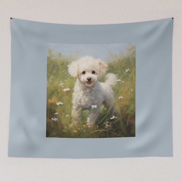Item preview, Portrait of a Bichon Frise designed and sold by Samuelsboro.