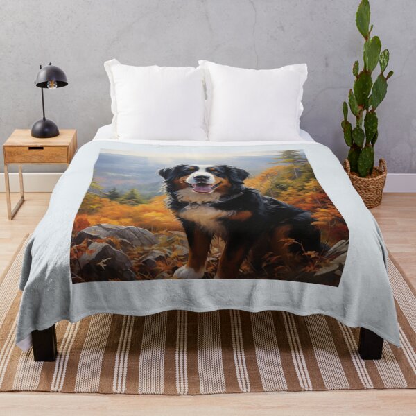 Artikelvorschau, Porträt eines Berner Sennenhundes entworfen und verkauft von Samuelsboro.