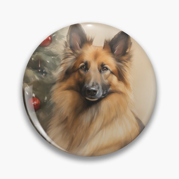 Item preview, Christmas Portrait of a Belgian Tervuren designed and sold by Samuelsboro.