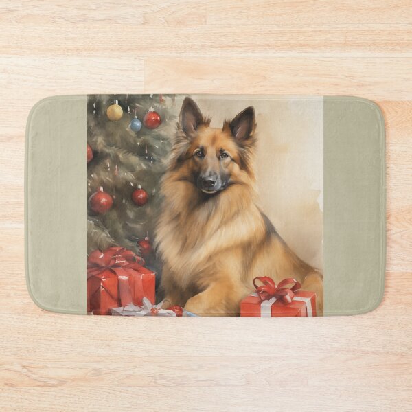 Item preview, Christmas Portrait of a Belgian Tervuren designed and sold by Samuelsboro.