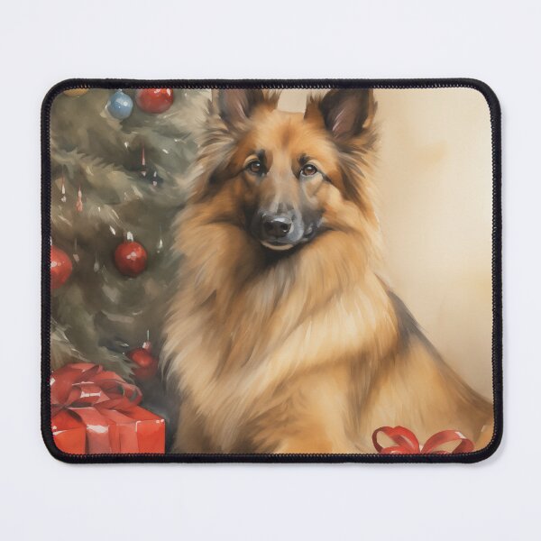 Item preview, Christmas Portrait of a Belgian Tervuren designed and sold by Samuelsboro.