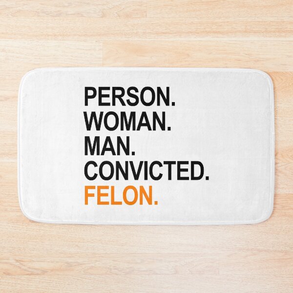Item preview, Person. woman. man. convicted. felon. - Cognitive Test designed and sold by Thelittlelord.