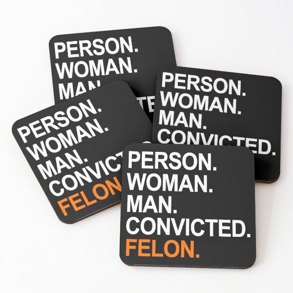 Item preview, Person. woman. man. convicted. felon. - Cognitive Test designed and sold by Thelittlelord.