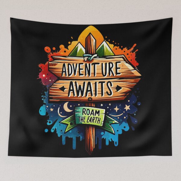 Item preview, Journey Beyond Horizon Adventure Awaits Roam The Earth designed and sold by SportsT-Shirts.