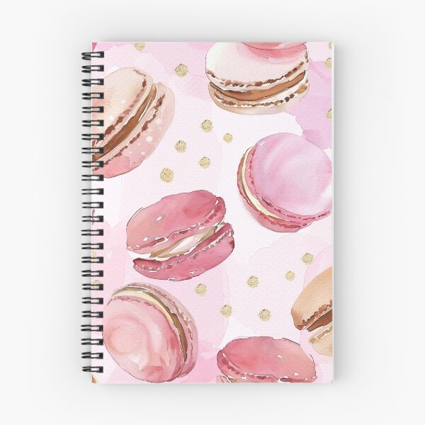 Artikelvorschau, Macaron Vielfalt in Gold- und Pinktönen entworfen und verkauft von LVPRINTS.