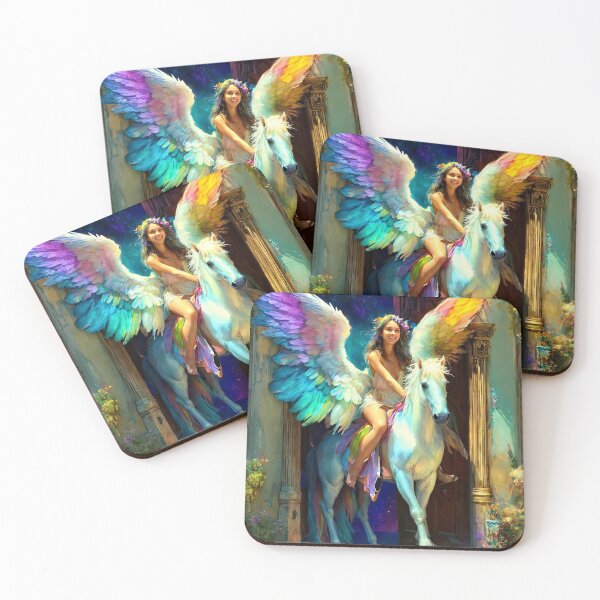 Item preview, Colors Unicorn Angel designed and sold by UZRWRLD .