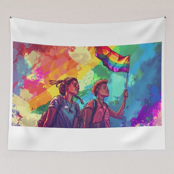 Item preview, Lgbt rainbow relationship designed and sold by Art Horizon.