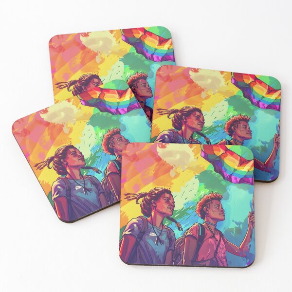 Item preview, Lgbt rainbow relationship designed and sold by Art Horizon.