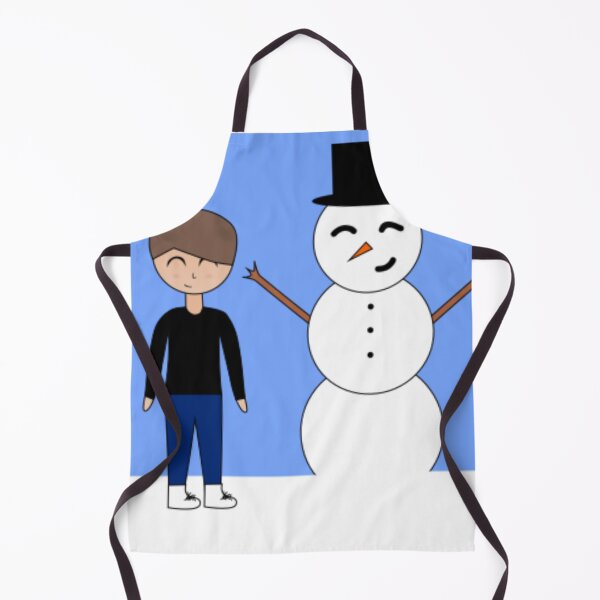 Item preview, Freddie and Eve with Snowman designed and sold by GooglyEyes-.