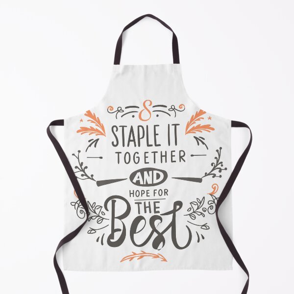 Item preview, Quirky Witty Fun: 'Staple it Together and Hope for the Best!' Collection by HahaHandlesHub designed and sold by HahaHandlesHub.