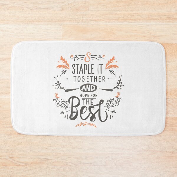 Item preview, Quirky Witty Fun: 'Staple it Together and Hope for the Best!' Collection by HahaHandlesHub designed and sold by HahaHandlesHub.
