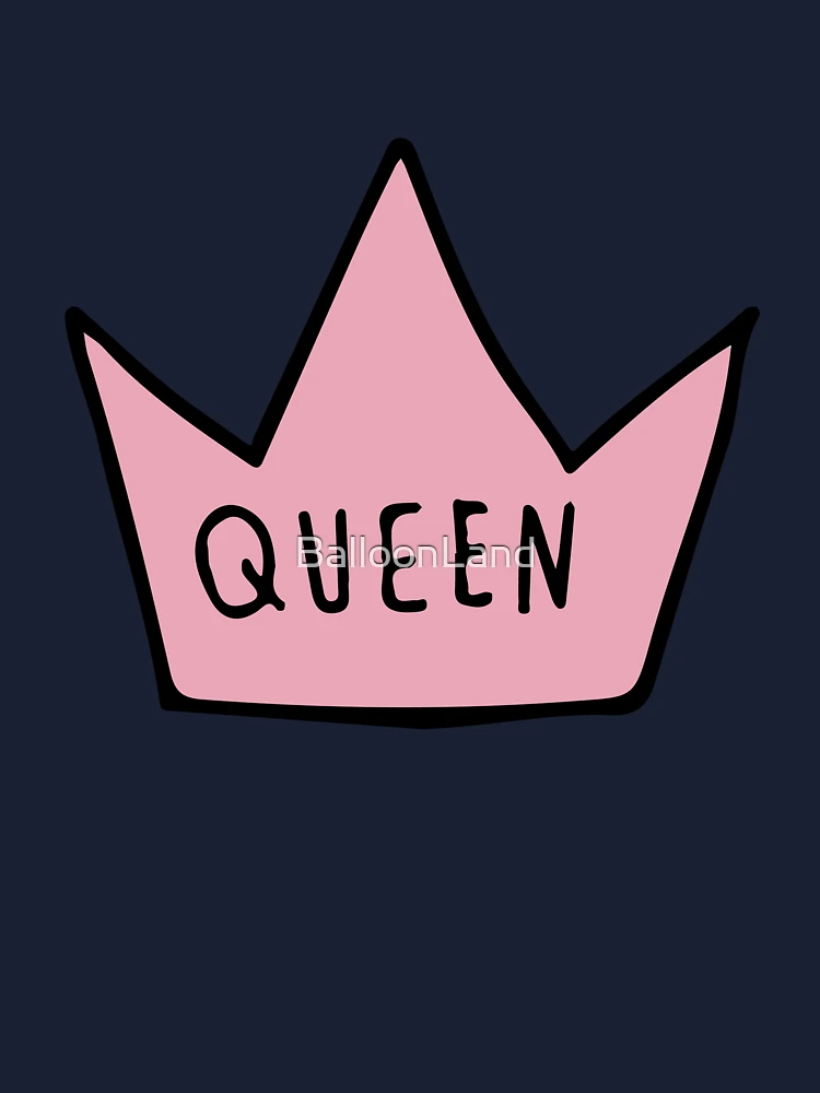 queen crown Sticker for Sale by BalloonLand