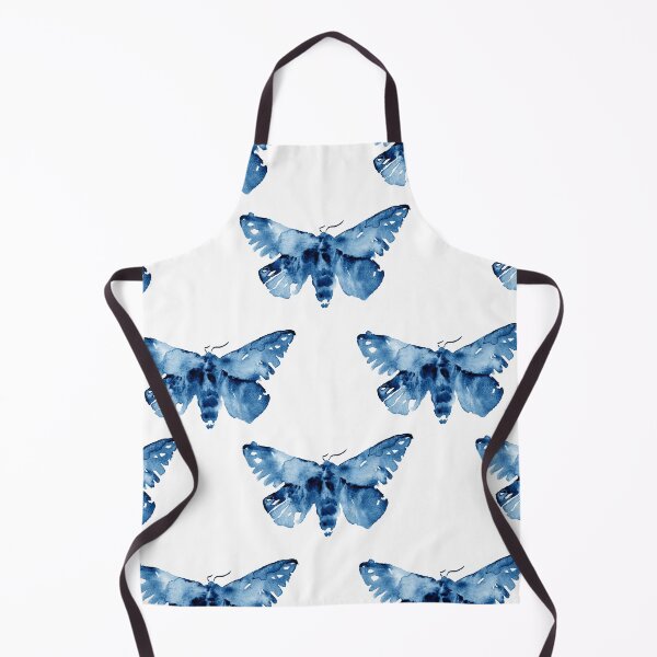 Item preview, Maura – Blue on White designed and sold by Elizabeth Becker.