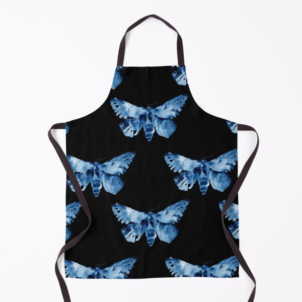 Item preview, Maura – Blue on Black designed and sold by Elizabeth Becker.