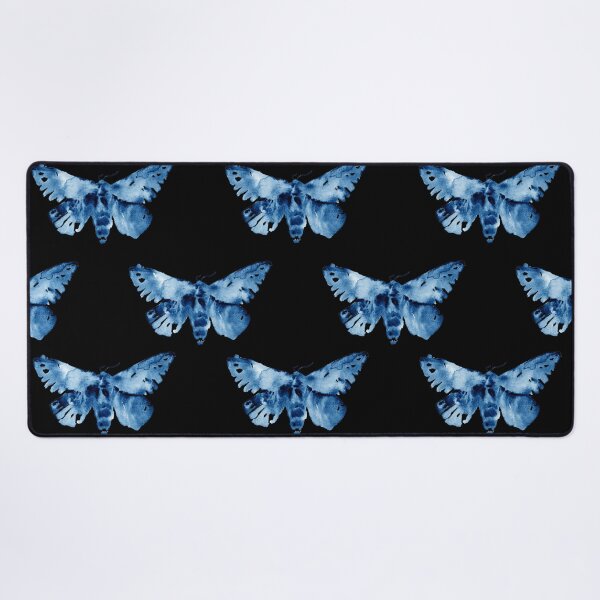 Item preview, Maura – Blue on Black designed and sold by Elizabeth Becker.