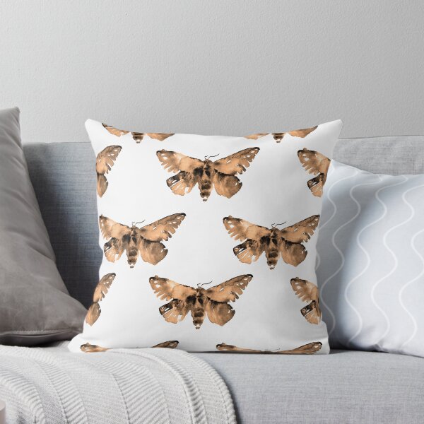 Item preview, Maura – Sepia on White designed and sold by Elizabeth Becker.