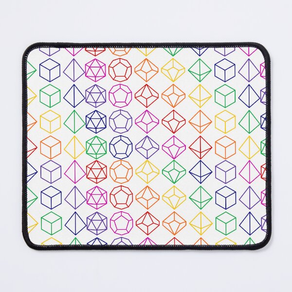 Item preview, Rainbow DnD Dice Set v2 designed and sold by vakariandesigns.