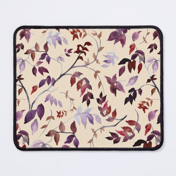 Item preview, Jane – Burgundy on Cream designed and sold by Elizabeth Becker.