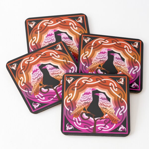 Item preview, Lesbian Birds  designed and sold by Grackish-Waters.