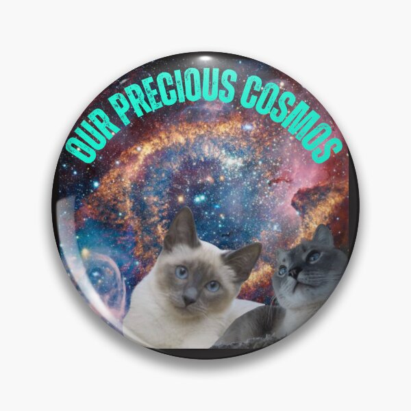 Item preview, Precious Cosmos Harmony: Dual Cat Galaxy Art  designed and sold by Mrpalaad.