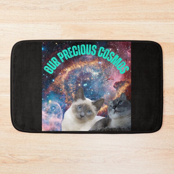 Item preview, Precious Cosmos Harmony: Dual Cat Galaxy Art  designed and sold by Mrpalaad.