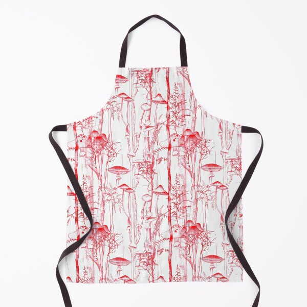 Item preview, Tall clear mushrooms red and white designed and sold by Artlizzard.