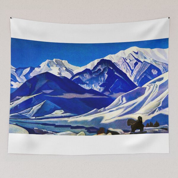 Item preview, nicholas roerich painting designed and sold by David-thomi.