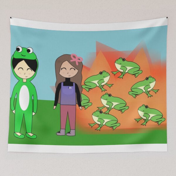Item preview, Frogs in Fire designed and sold by GooglyEyes-.
