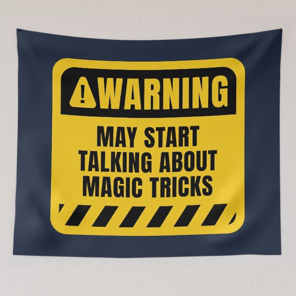 Item preview, May Start Talking About Magic Tricks designed and sold by MaryAller.