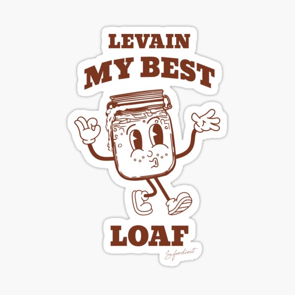 Item preview, Funny Sourdough Shirt! Levain My Best Life Sourdough Starter Baking T-Shirt designed and sold by enfoodiest.