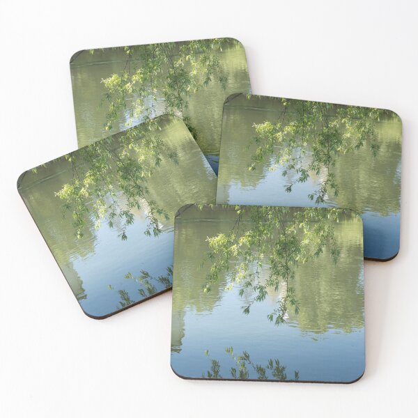 Item preview, Calming Weeping Willow Branches and Reflections designed and sold by Georgia Mizuleva.