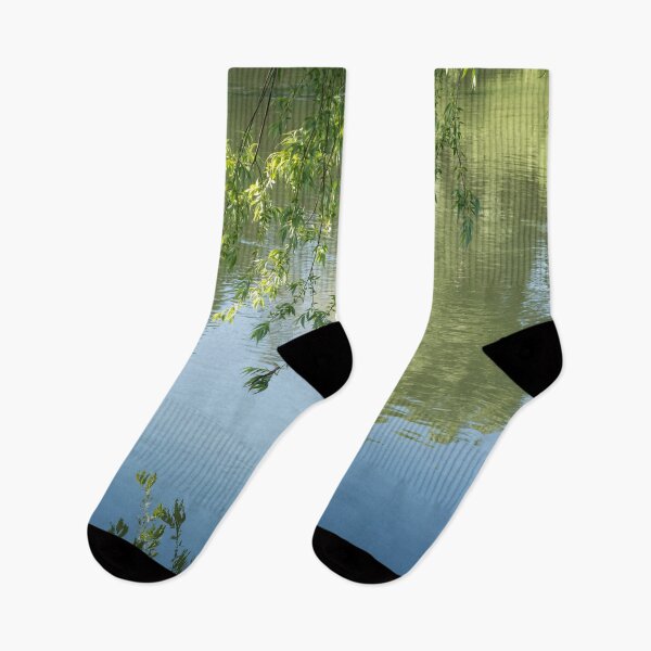 Item preview, Calming Weeping Willow Branches and Reflections designed and sold by Georgia Mizuleva.