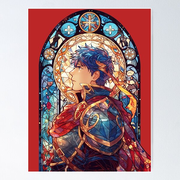 Item preview, Stained Glass Ike designed and sold by SchellStation.