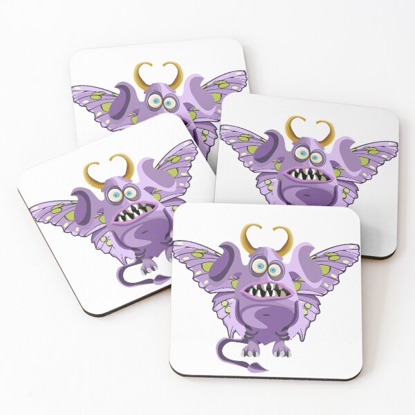 Item preview, Monster with butterfly wings character design designed and sold by Mashusha-art.