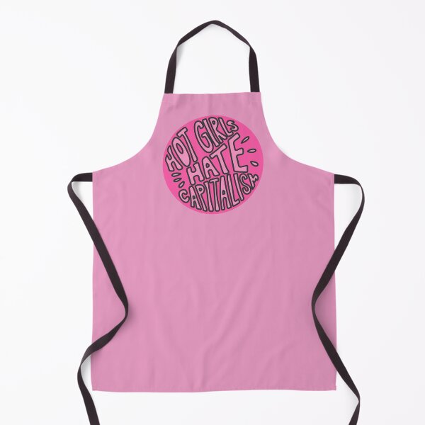 Item preview, Hot Girls Hate Capitalism IN PINK designed and sold by OctagonGlasses.