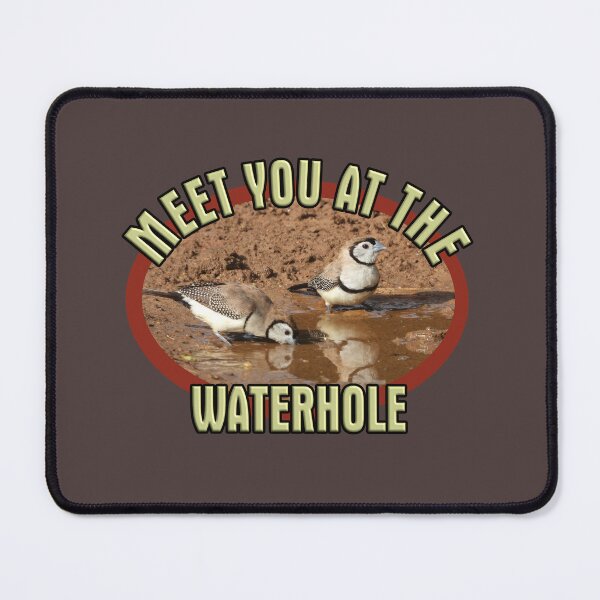 Item preview, Meet you at the Waterhole designed and sold by Jenny Dyer.