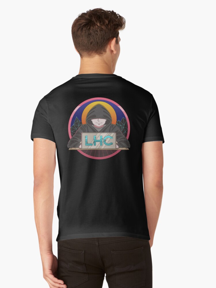 Thumbnail 1 of 3, V-Neck T-Shirt, Lonely Hackers Community designed and sold by V3rbaal.