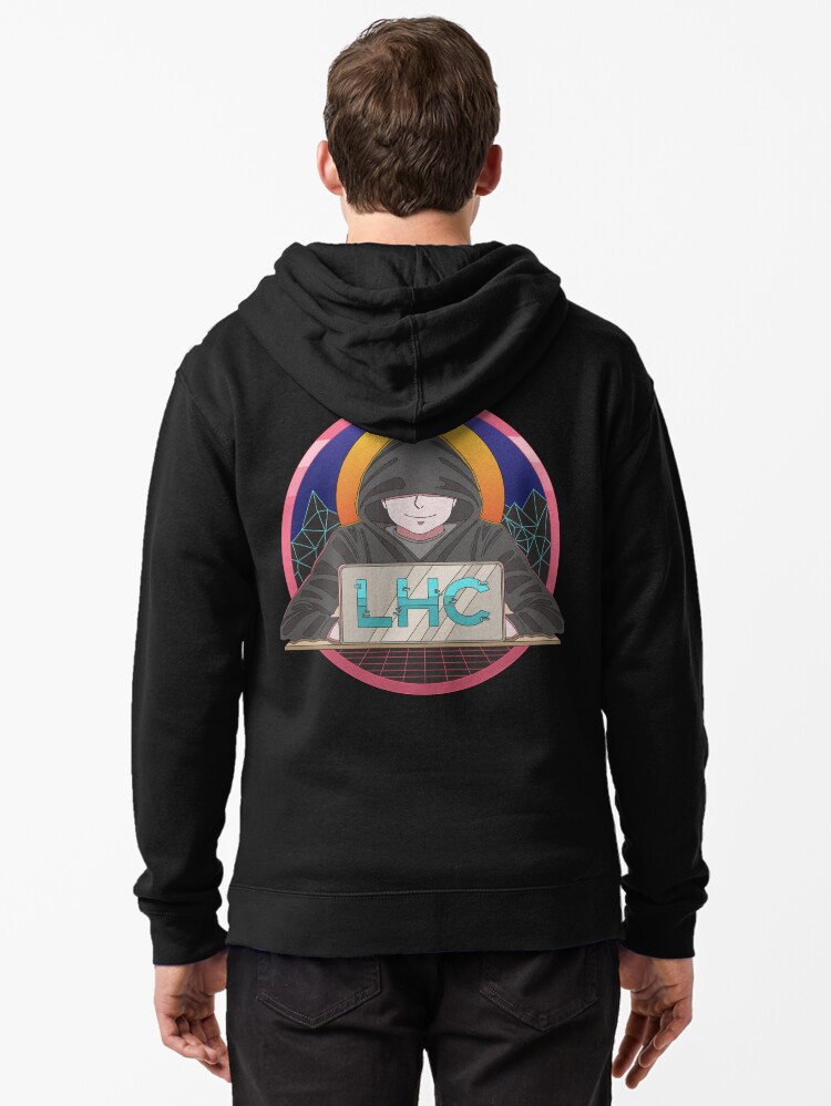 Thumbnail 1 of 5, Zipped Hoodie, Lonely Hackers Community designed and sold by V3rbaal.