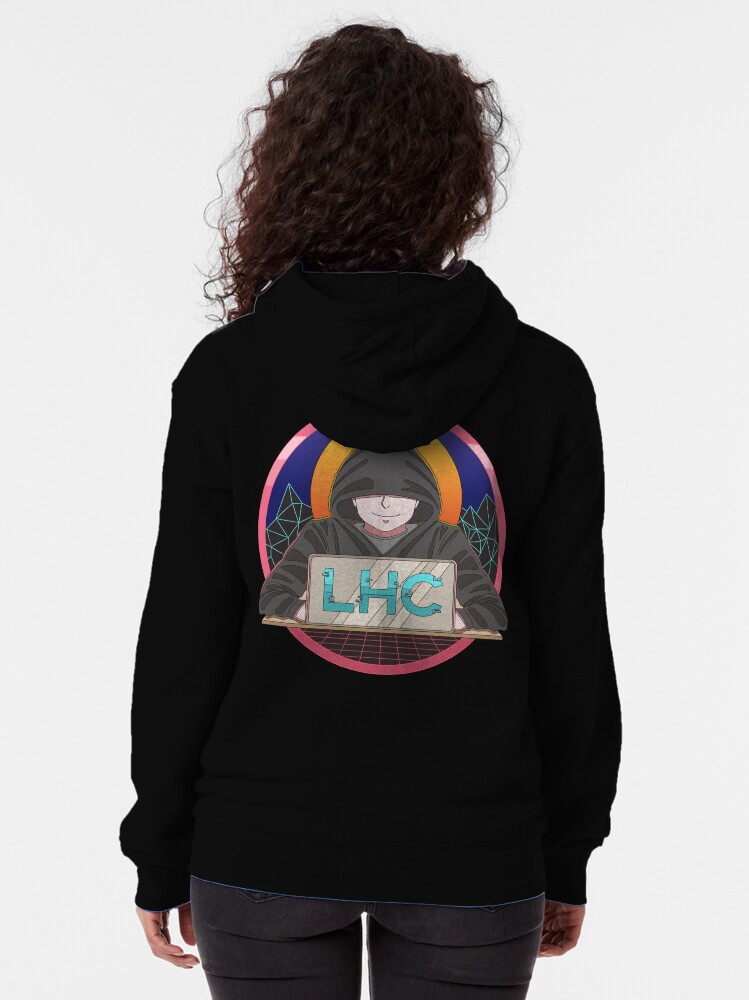 Thumbnail 2 of 5, Zipped Hoodie, Lonely Hackers Community designed and sold by V3rbaal.
