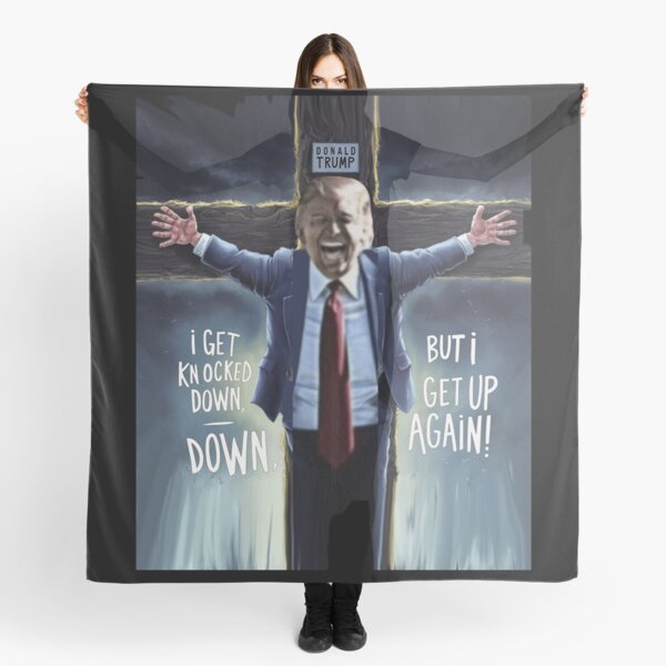 Item preview, I Get Knocked Down But I Get Up Again Trump designed and sold by Flirt-Teez.