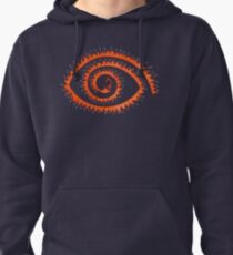 Psychedelic snake-eye Pullover Hoodie
