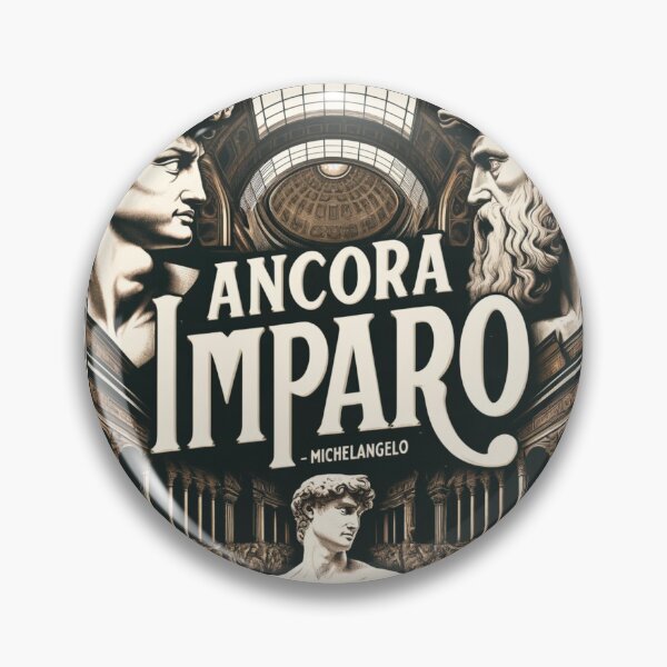 Item preview, Ancora Imparo - Michelangelo Inspired Art designed and sold by pokedez.