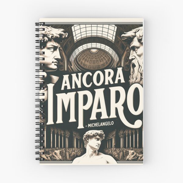 Item preview, Ancora Imparo - Michelangelo Inspired Art designed and sold by pokedez.