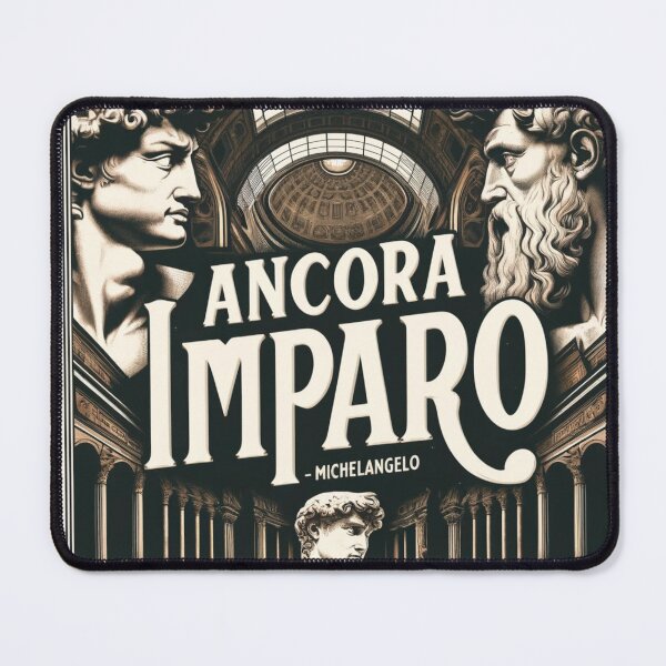 Item preview, Ancora Imparo - Michelangelo Inspired Art designed and sold by pokedez.